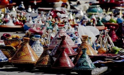 tajine-market-multi-colored-pottery-morocco-410×250